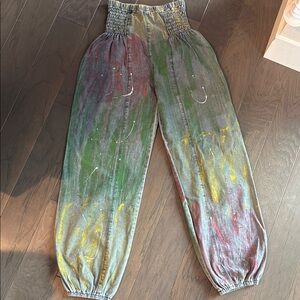 POL Multicolor Artistic Pants